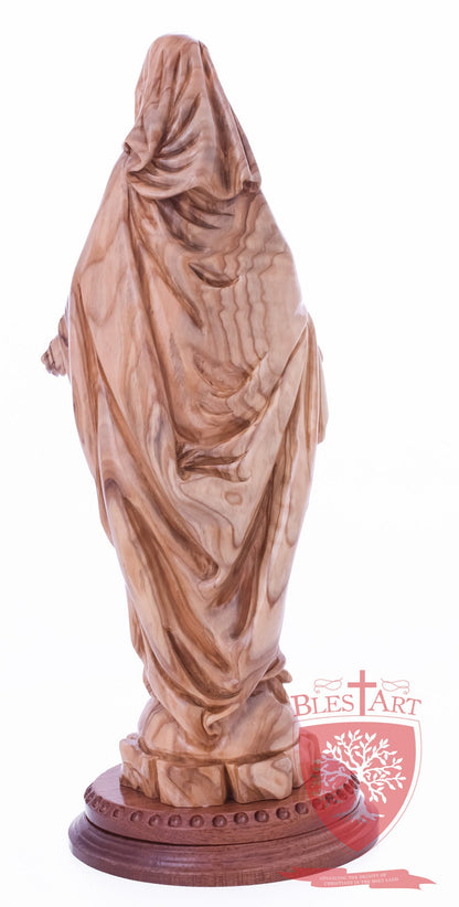 Blessed Mother Mary - Olive wood