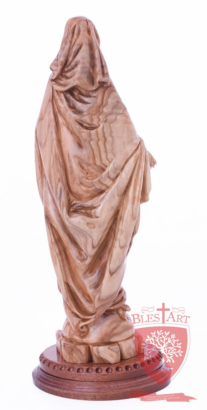 Blessed Mother Mary - Olive wood