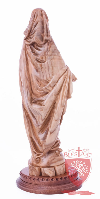 Blessed Mother Mary - Olive wood