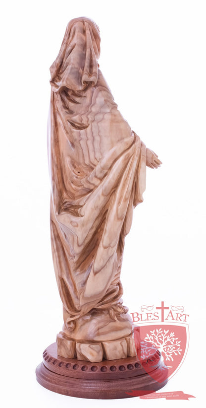 Blessed Mother Mary - Olive wood