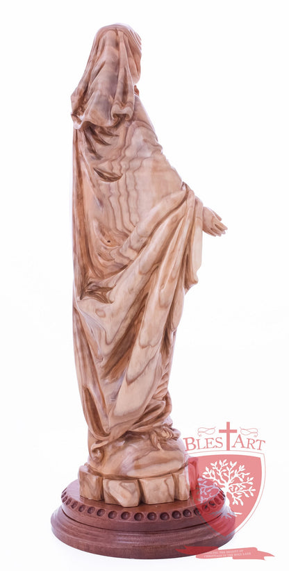 Blessed Mother Mary - Olive wood