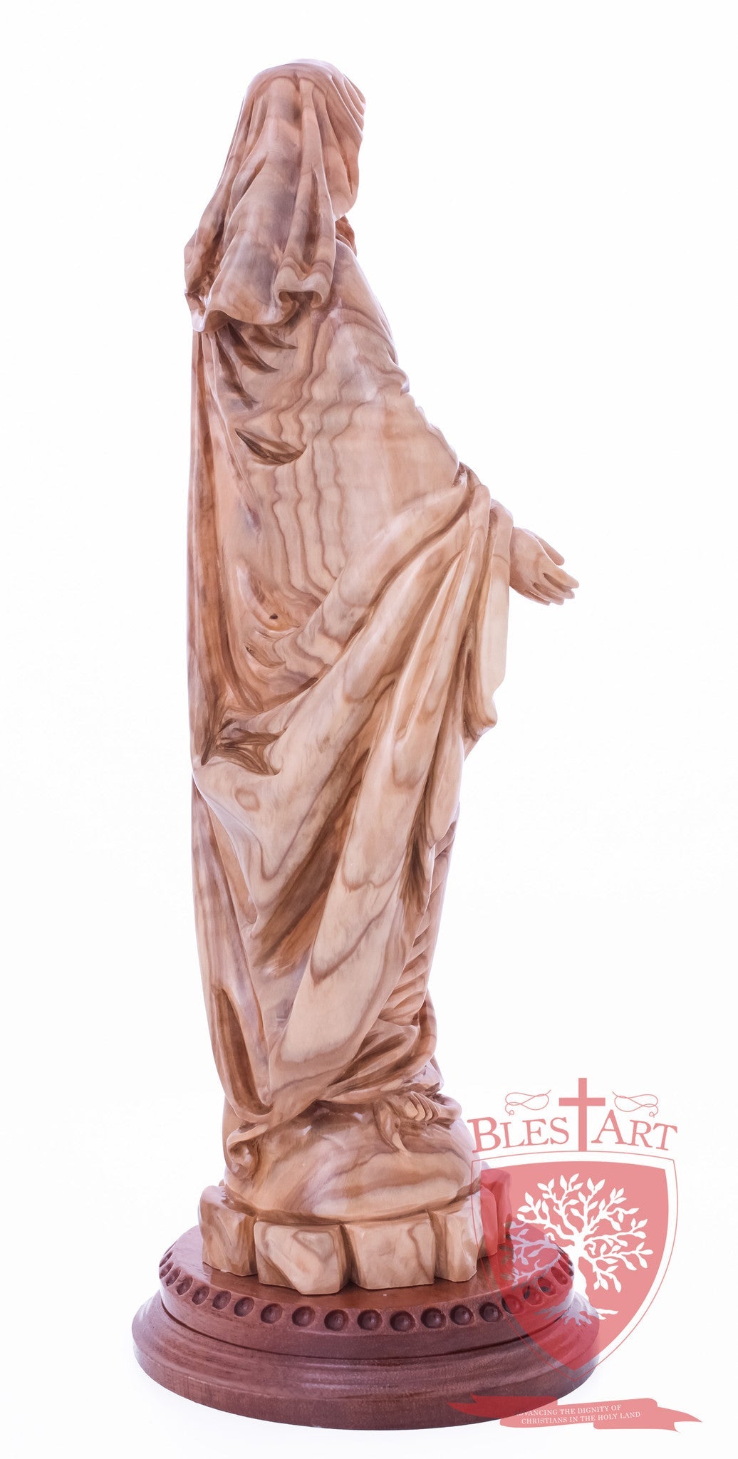 Blessed Mother Mary - Olive wood