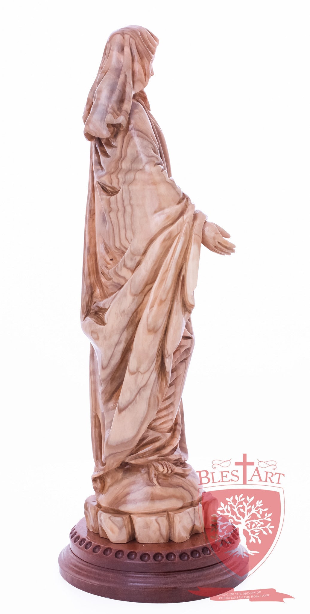 Blessed Mother Mary - Olive wood