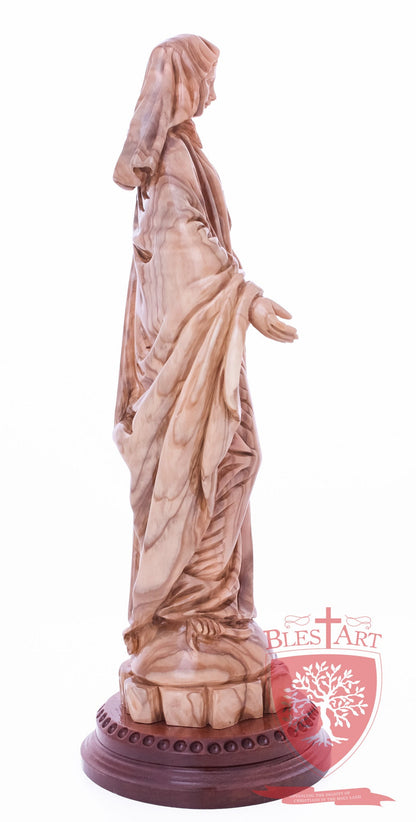 Blessed Mother Mary - Olive wood
