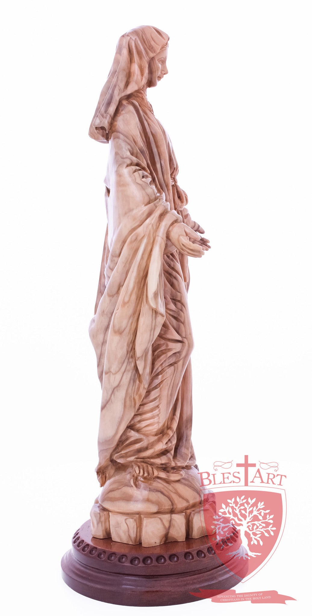 Blessed Mother Mary - Olive wood