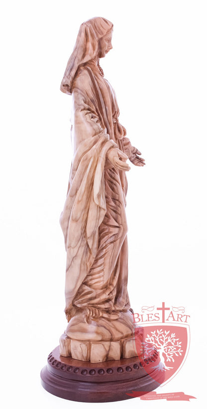 Blessed Mother Mary - Olive wood