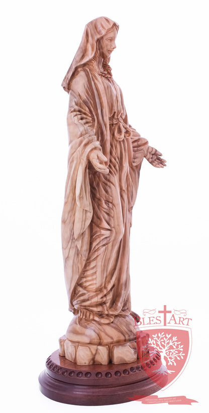 Blessed Mother Mary - Olive wood