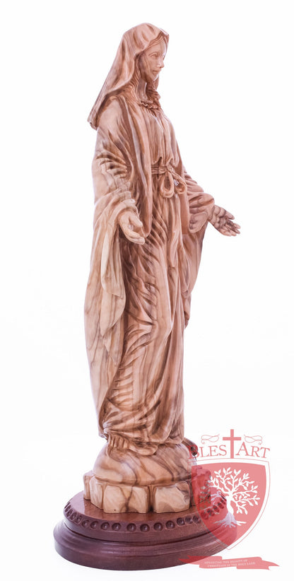 Blessed Mother Mary - Olive wood