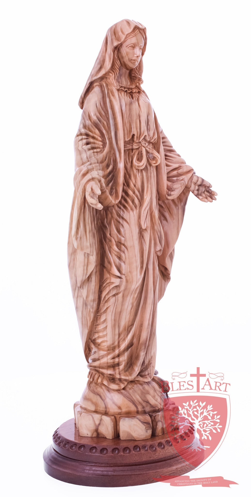 Blessed Mother Mary - Olive wood