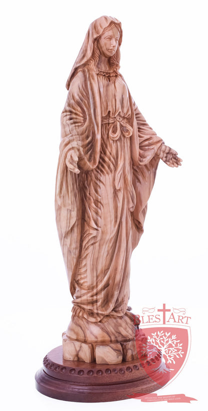 Blessed Mother Mary - Olive wood