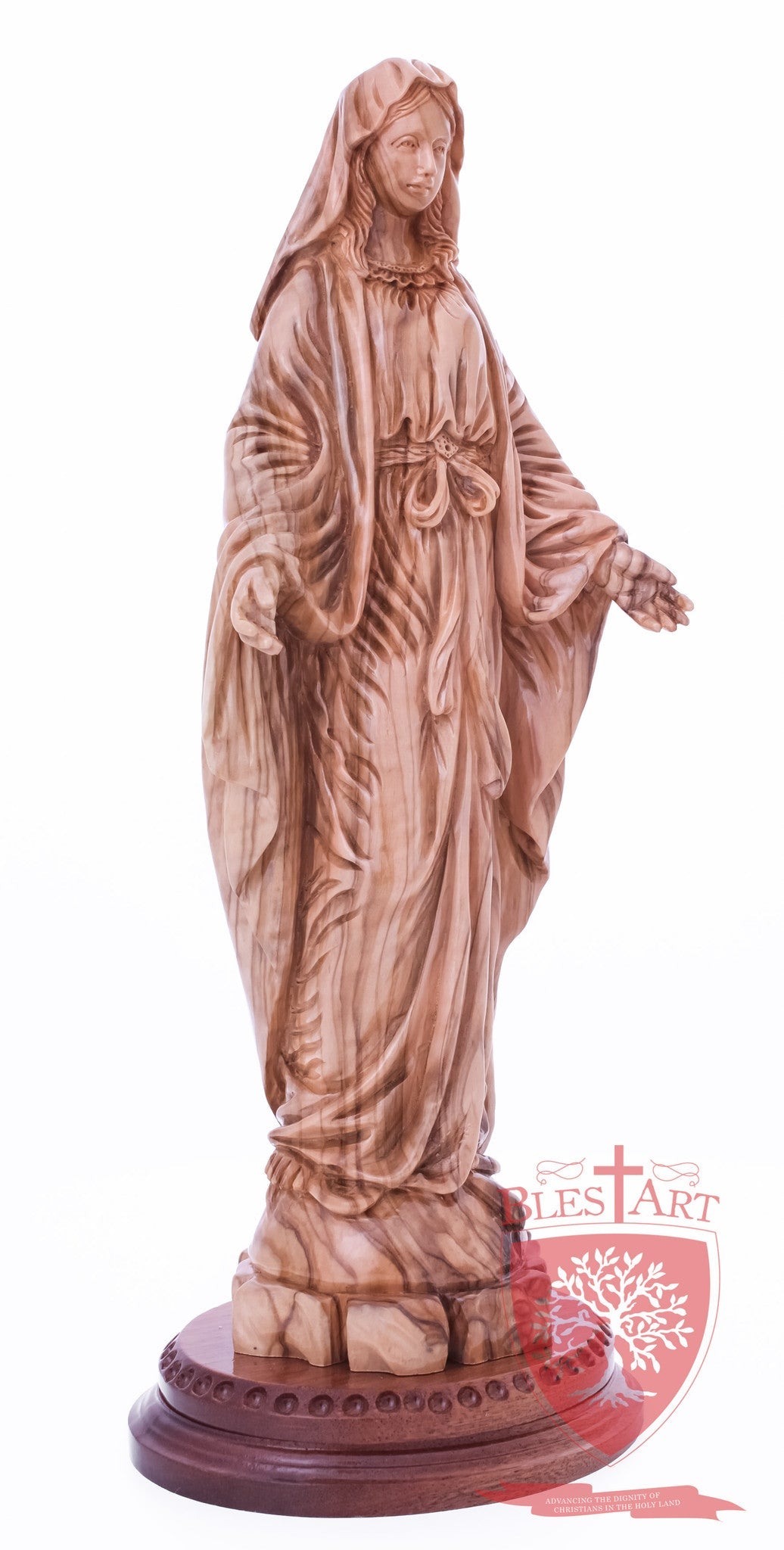 Blessed Mother Mary - Olive wood