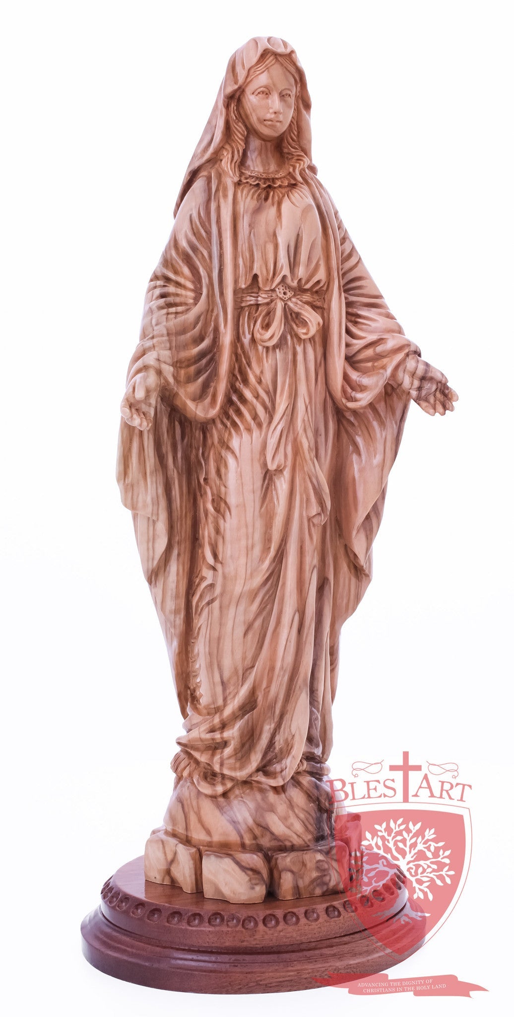 Blessed Mother Mary - Olive wood