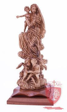 Blessed Virgin Mary with Angels, Museum quality