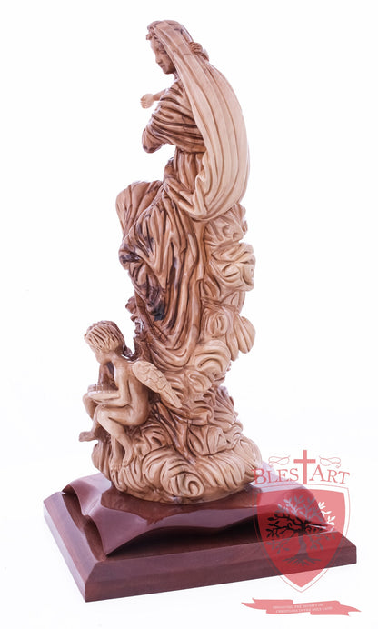 Blessed Virgin Mary with Angels, Museum quality