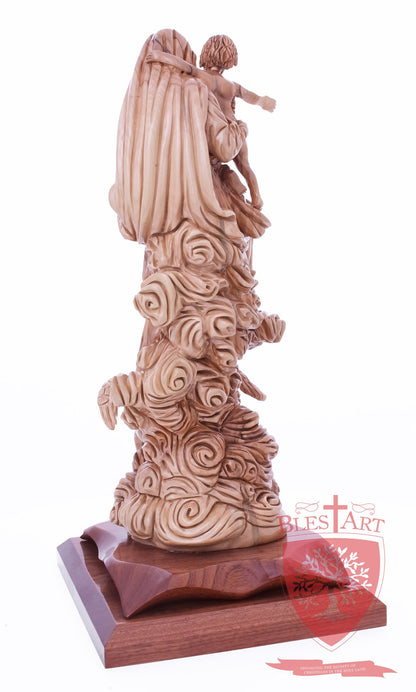 Blessed Virgin Mary with Angels, Museum quality