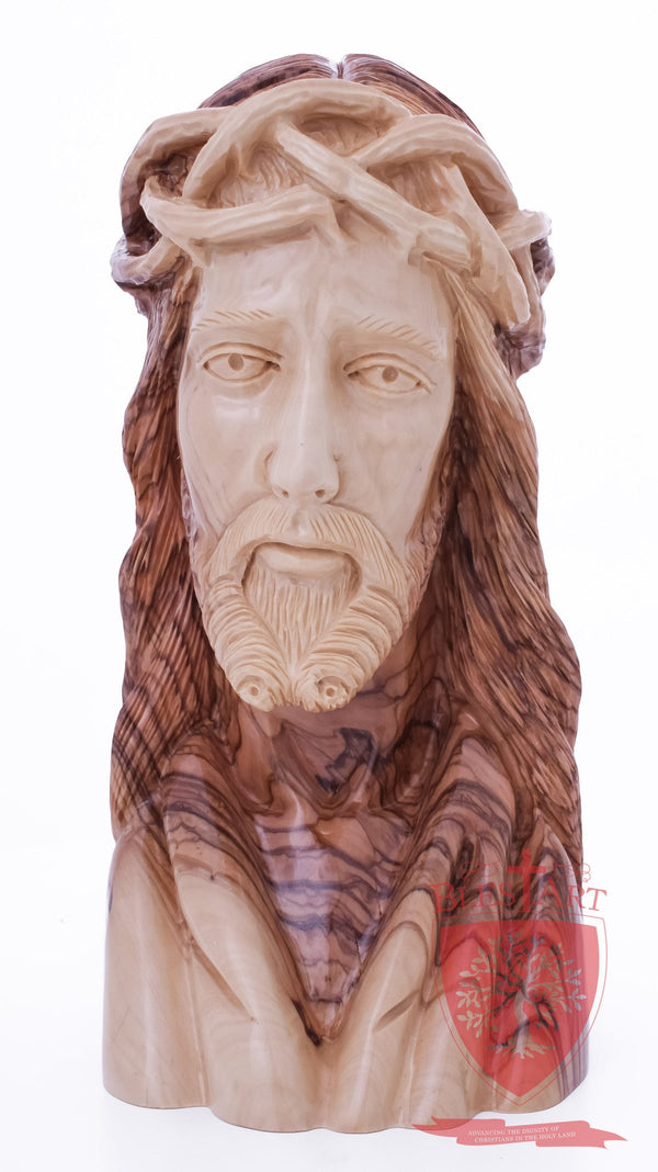 Bust of Jesus, Size: 4" 3.5" 9"