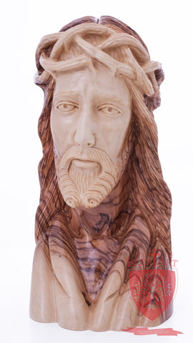 Bust of Jesus, Size: 4" 3.5" 9"