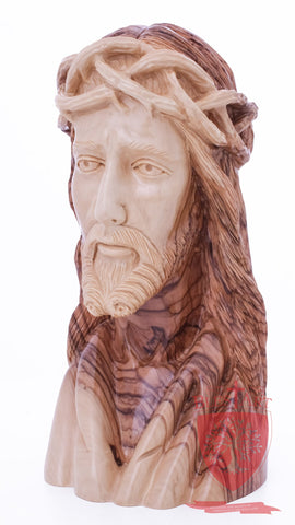 Bust of Jesus, Size: 4" 3.5" 9"