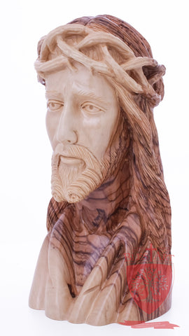 Bust of Jesus, Size: 4" 3.5" 9"