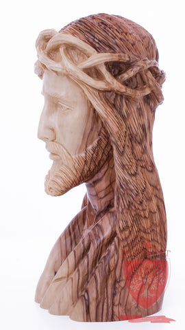 Bust of Jesus, Size: 4" 3.5" 9"