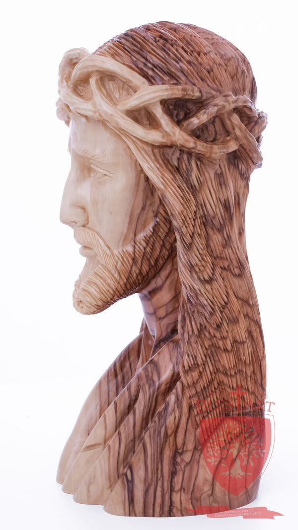 Bust of Jesus, Size: 4" 3.5" 9"