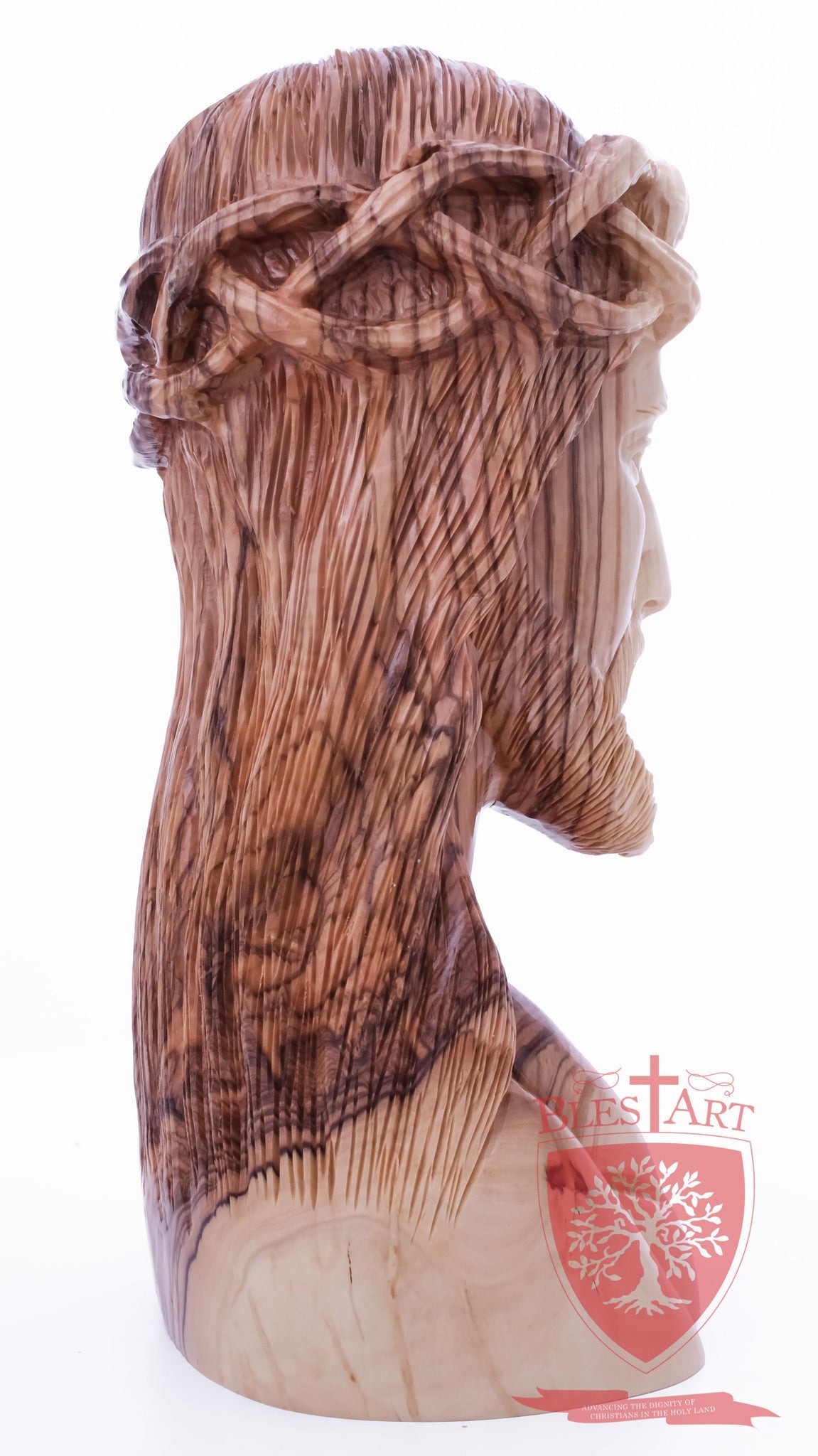 Bust of Jesus, Size: 4" 3.5" 9"