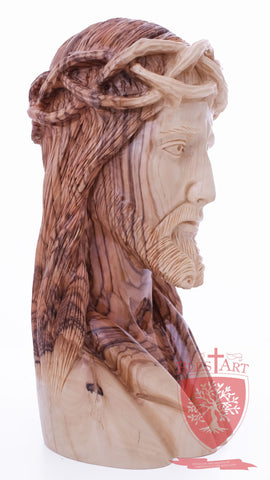 Bust of Jesus, Size: 4" 3.5" 9"