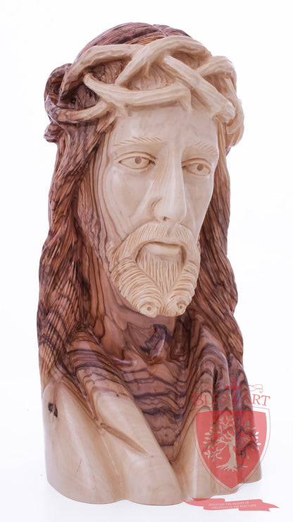 Bust of Jesus, Size: 4" 3.5" 9"