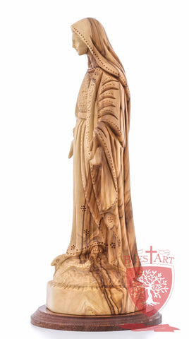 Blessed Mother Mary - Olive wood