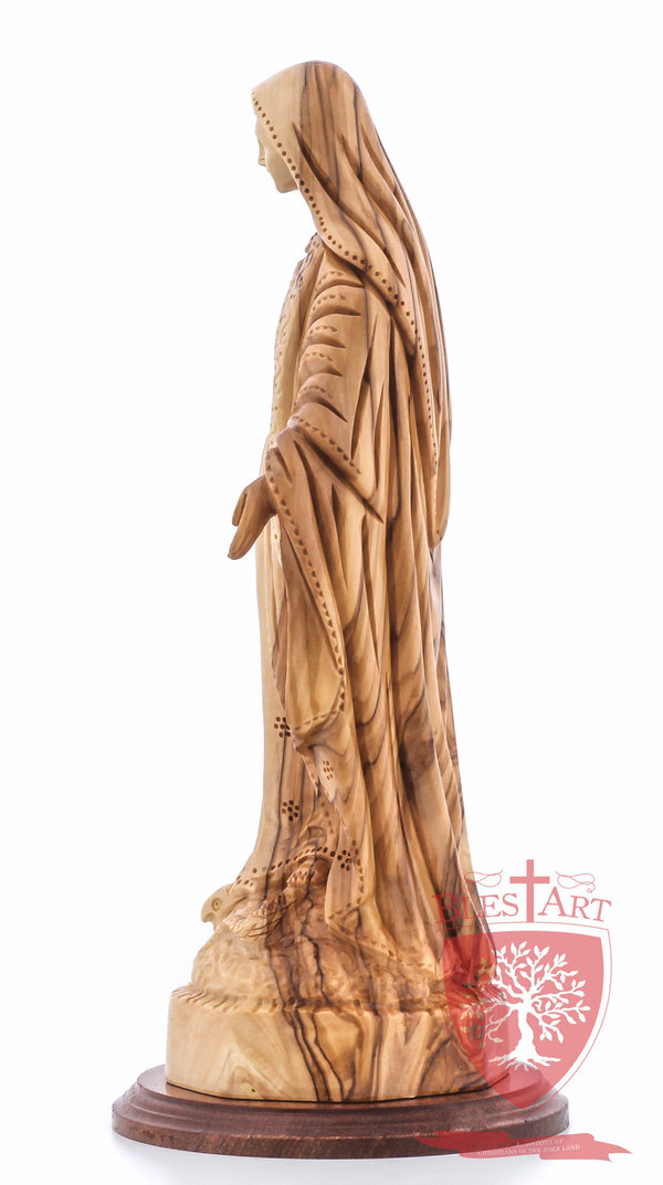 Blessed Mother Mary - Olive wood