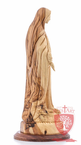 Blessed Mother Mary - Olive wood