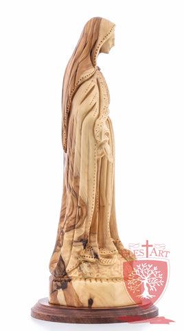 Blessed Mother Mary - Olive wood