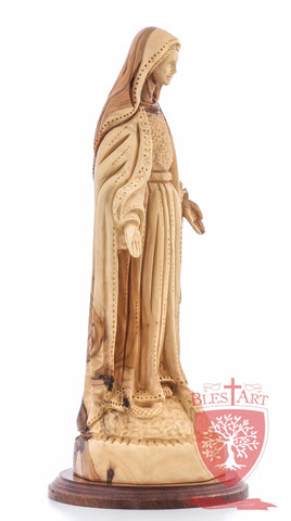 Blessed Mother Mary - Olive wood