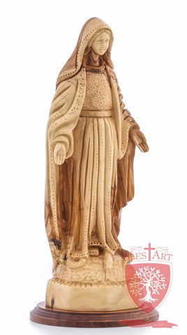 Blessed Mother Mary - Olive wood