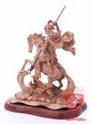 St. George defeating the dragon, Cathedral Quality, Size:  13.5" 10" 15"