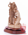 Jesus Baptism, By John The Baptist in The Jordan River, Size 9.5"/25 cm Height