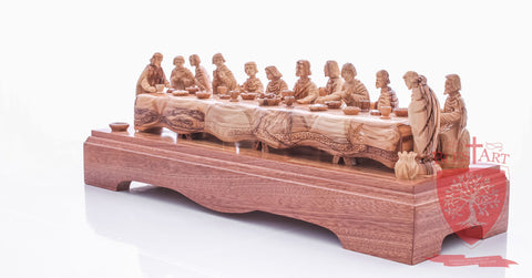 Last supper. Size: length 17.5" / 44 CM.