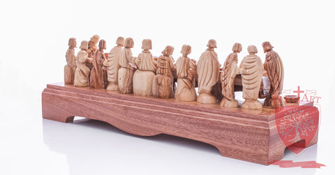 Last supper. Size: length 17.5" / 44 CM.