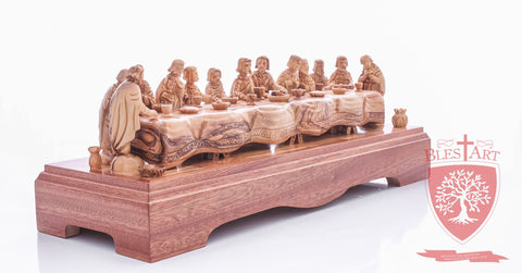 Last supper. Size: length 17.5" / 44 CM.