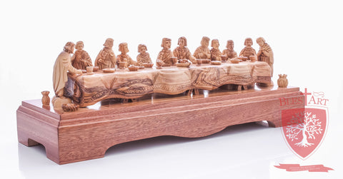 Last supper. Size: length 17.5" / 44 CM.