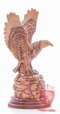 American Eagle, Cathedral Quality - Olive wood