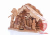 Nativity Set, with 2-d figures and Incense from the tomb of jesus Size: 9" / 25 CM