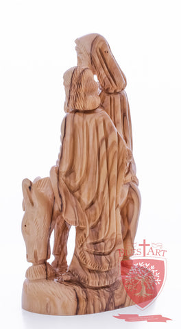 Holy Family, Flight to Egypt, 10.5"/27 cm