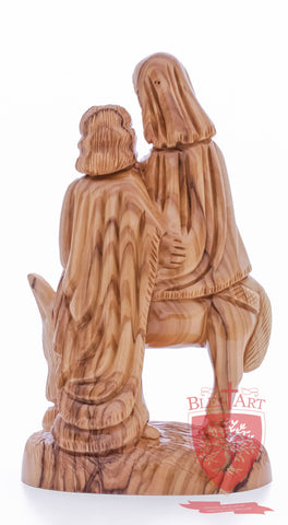 Holy Family, Flight to Egypt, 10.5"/27 cm