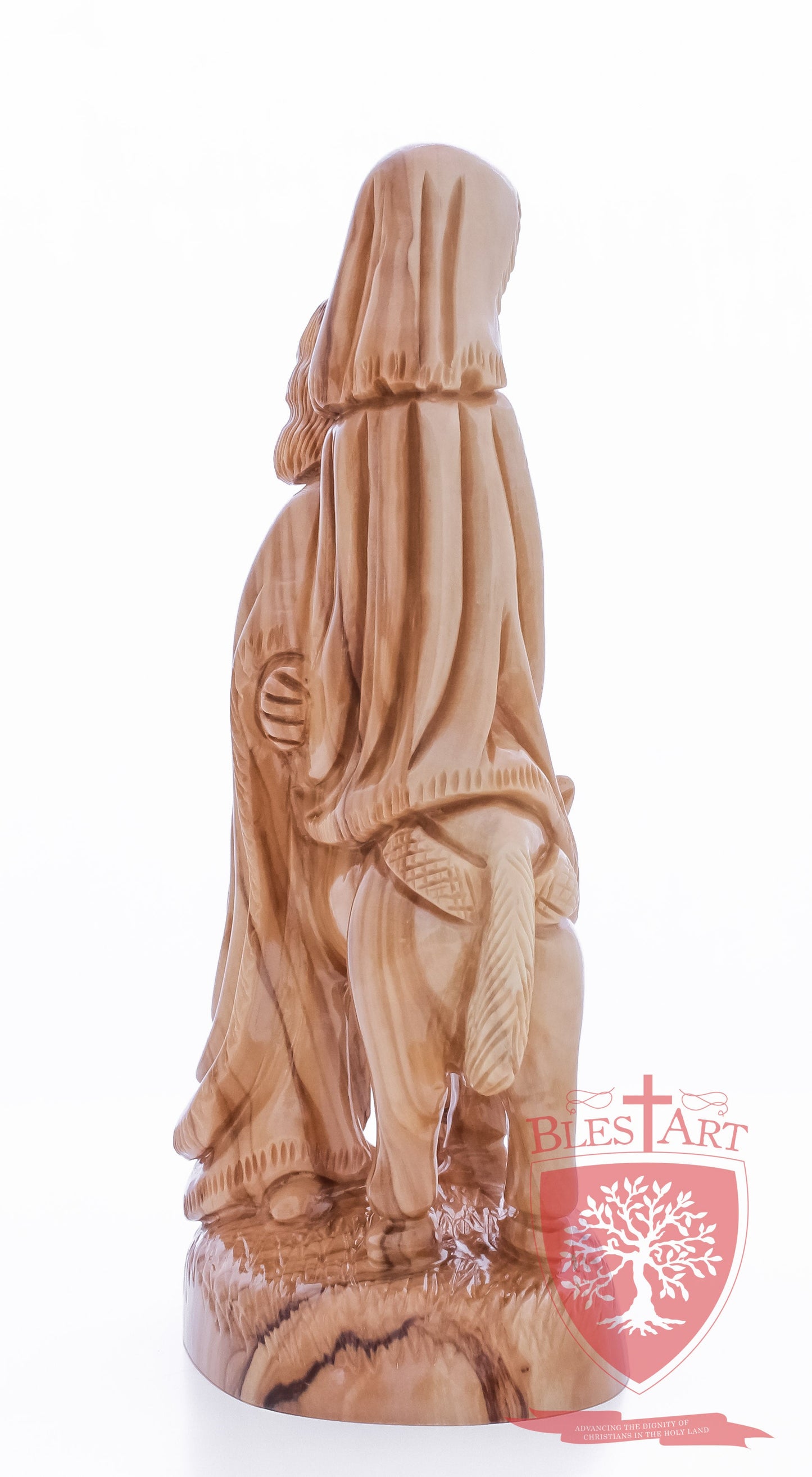 Holy Family, Flight to Egypt, 10.5"/27 cm