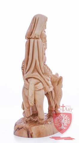 Holy Family, Flight to Egypt, 10.5"/27 cm