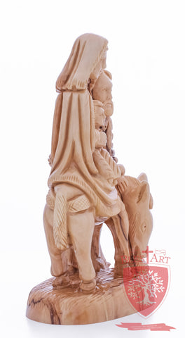 Holy Family, Flight to Egypt, 10.5"/27 cm