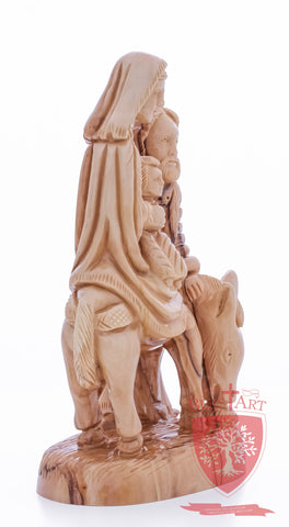 Holy Family, Flight to Egypt, 10.5"/27 cm