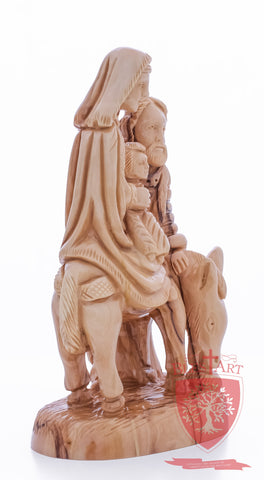 Holy Family, Flight to Egypt, 10.5"/27 cm