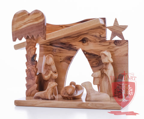 Nativity Set, Plain, Size 5.5" Height